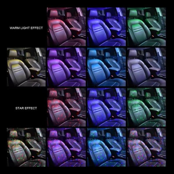 ضوء أمبيانس LED - D88S - مع جهاز...