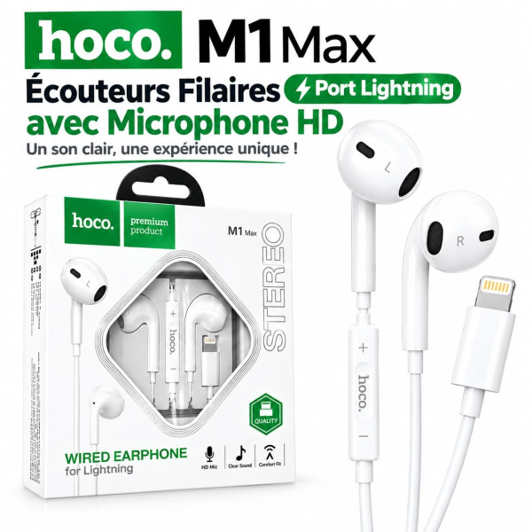 Ecouteur Filaire Hoco Premium M1 MAX...