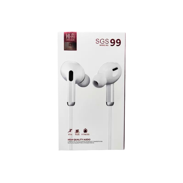 SGS-99 Sport Bluetooth Kit - White