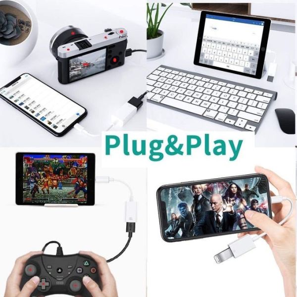 Adaptateur Lightning vers USB JH-0514