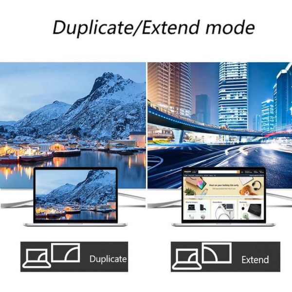 محول AirSky HC-33 HDTV كابل ذو دقة...