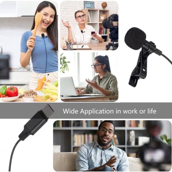 Omnidirectional Lavalier Microphone...