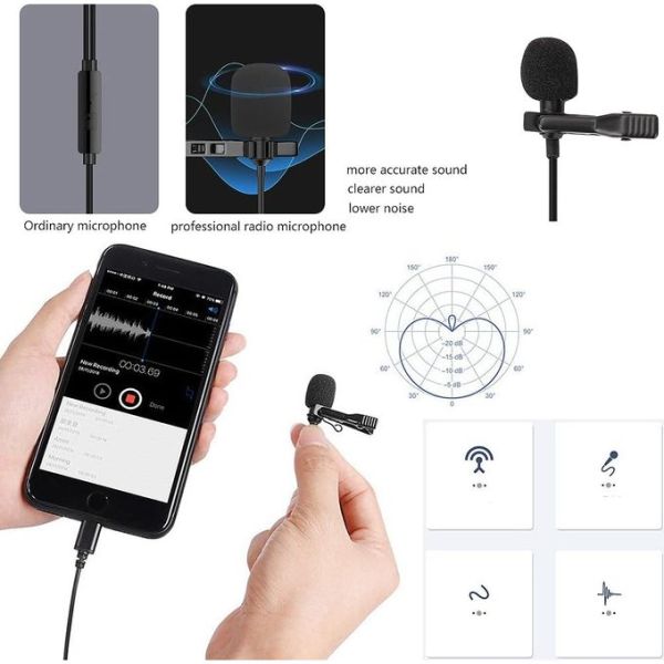 Micro-Cravate Omnidirectionnel HOCO «...