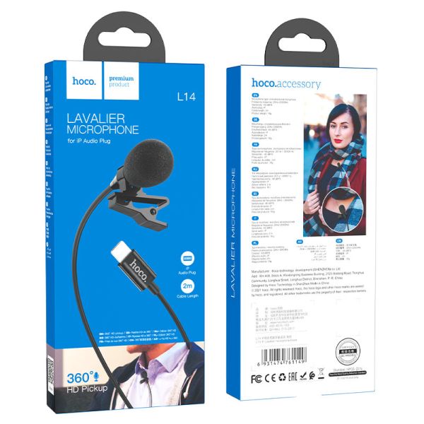 Omnidirectional Lavalier Microphone...