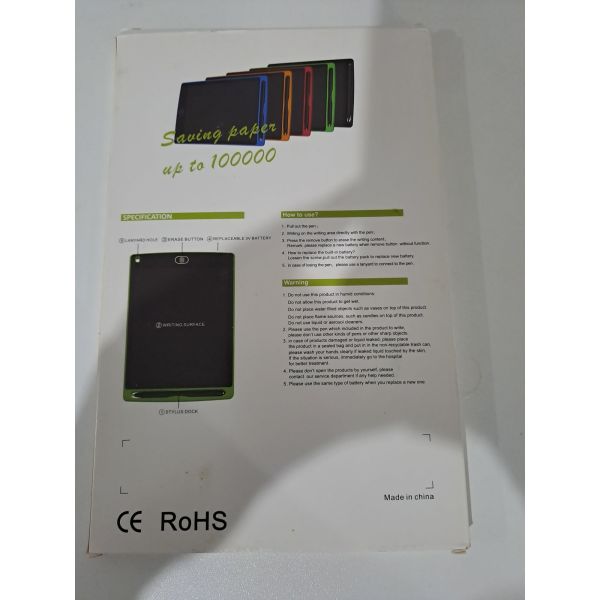 لوح كتابة ورسم الكتروني بشاشة 8.5