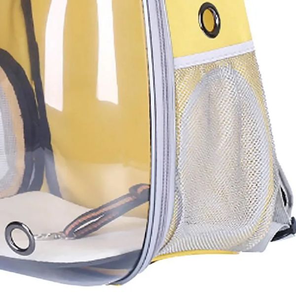 Sac à Dos Transparent Jaune pour...
