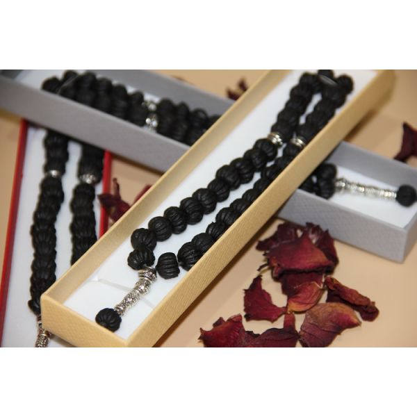 Sebha 3anber et métal argenté