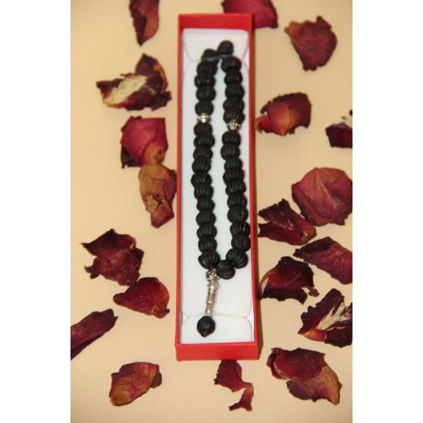 Sebha 3anber et métal argenté