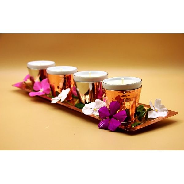 Coffret bougies parfumée 100%...