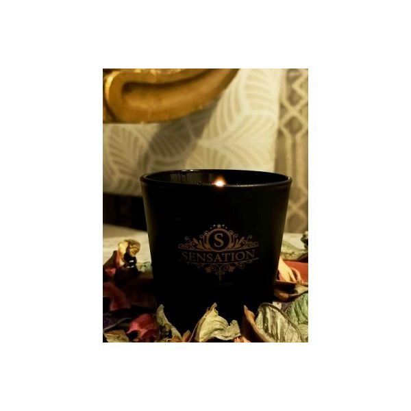 Coffret bougie parfumée 75g Black