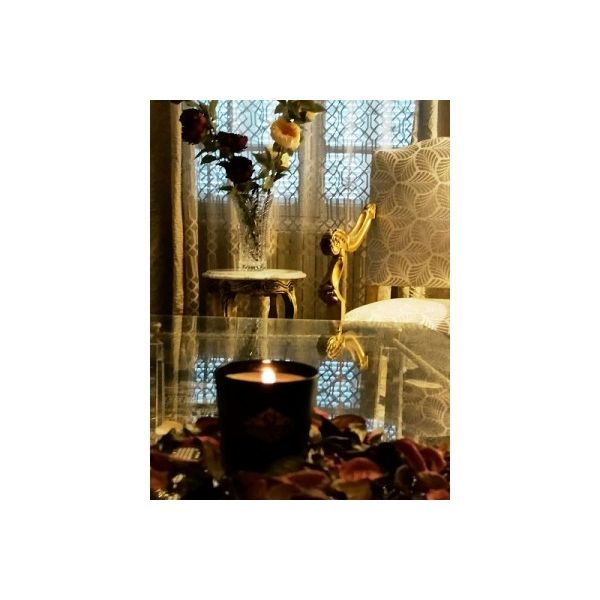 Coffret bougie parfumée 75g Black