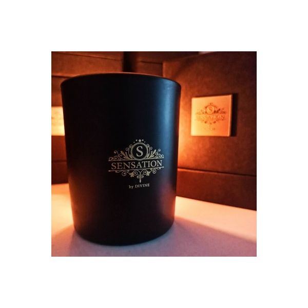 Coffret Bougie parfumée 220g Black