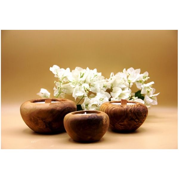 Bougie bombée parfumée naturelle...