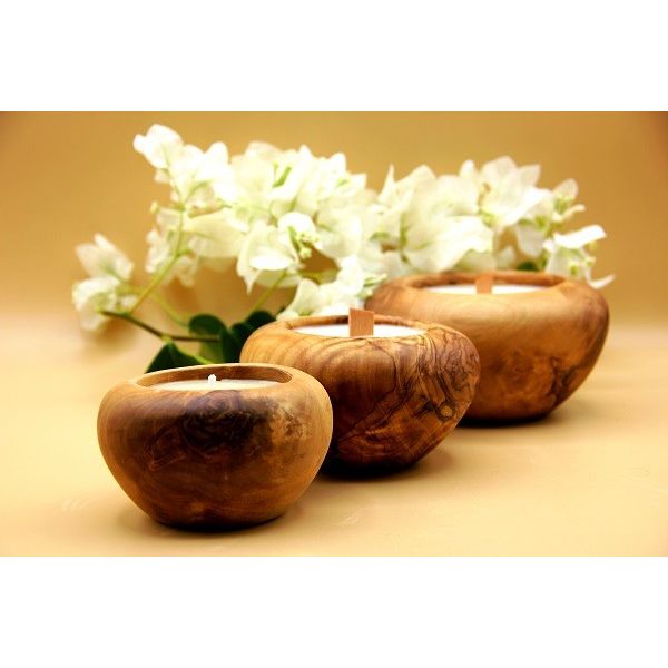 Bougie bombée parfumée naturelle...