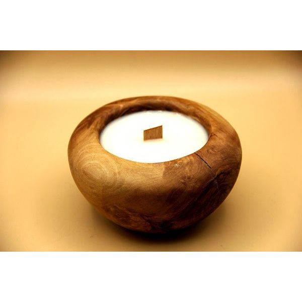 Bougie bombée parfumée naturelle...