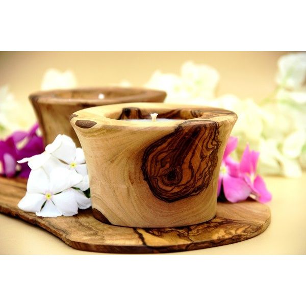 Bougie évasée parfumée naturelle...