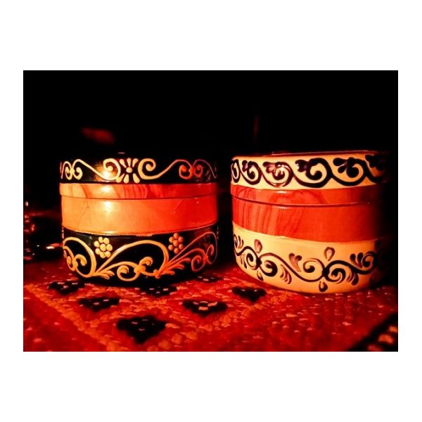 شمعة في صندوق 50 غ - خشب الزيتون