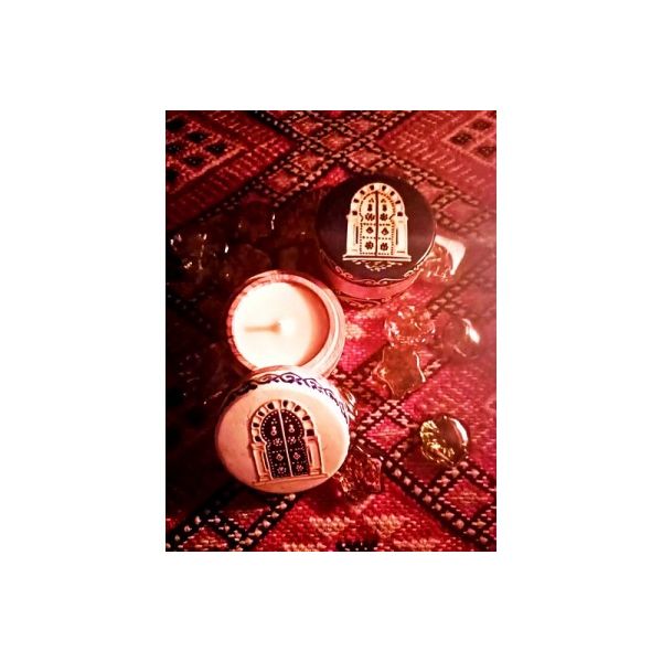 شمعة في صندوق 50 غ - خشب الزيتون