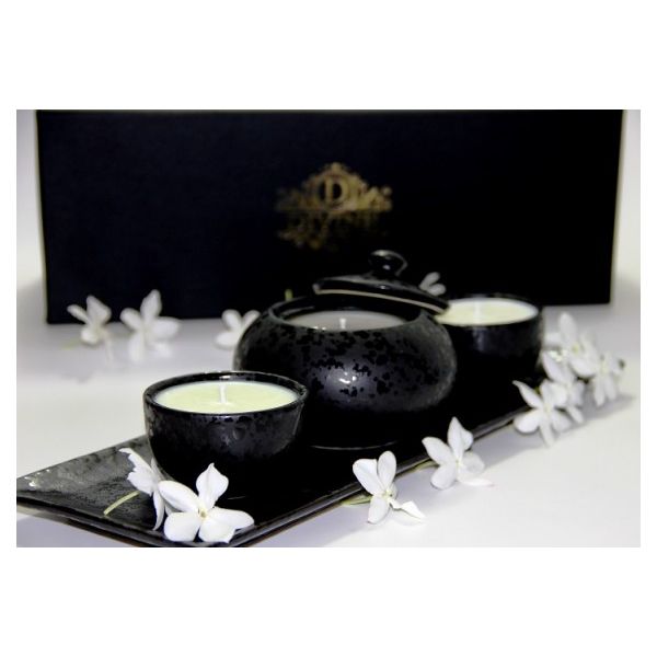 'شموع عضوية 'الثلاثي الأسود