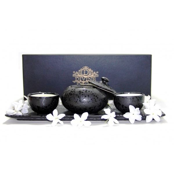 'شموع عضوية 'الثلاثي الأسود