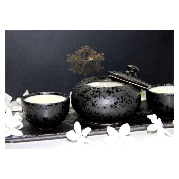 'شموع عضوية 'الثلاثي الأسود