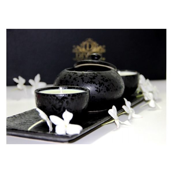 'شموع عضوية 'الثلاثي الأسود