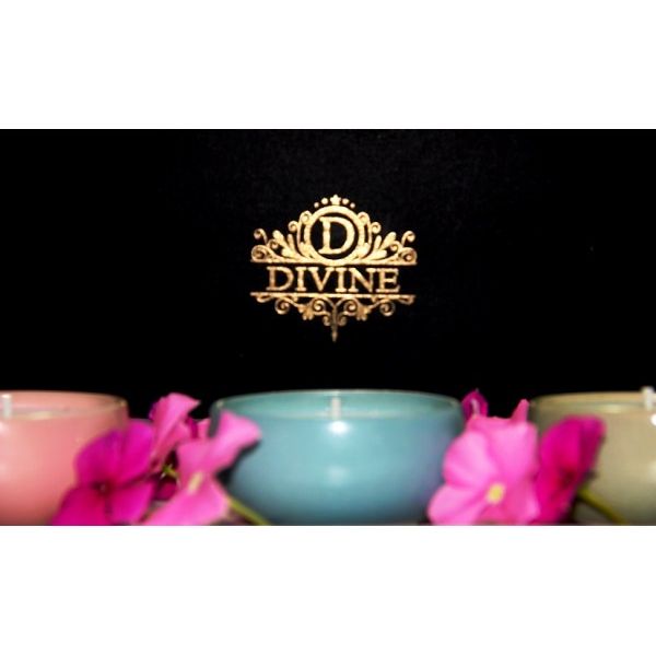 Organic candles 'Patchwork'