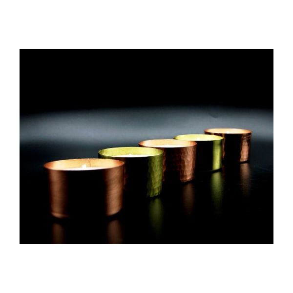 Scented candle 125g copper
