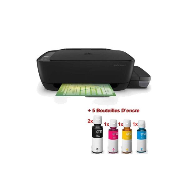 Imprimante Jet d'encre HP Ink Tank 415 3en1 à Réservoir Intégré WiFi