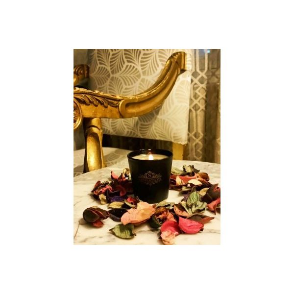 Coffret bougie parfumée 75g Black