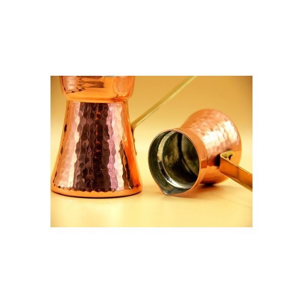 Pot de café turc "ZAZWA" en Cuivre martelé